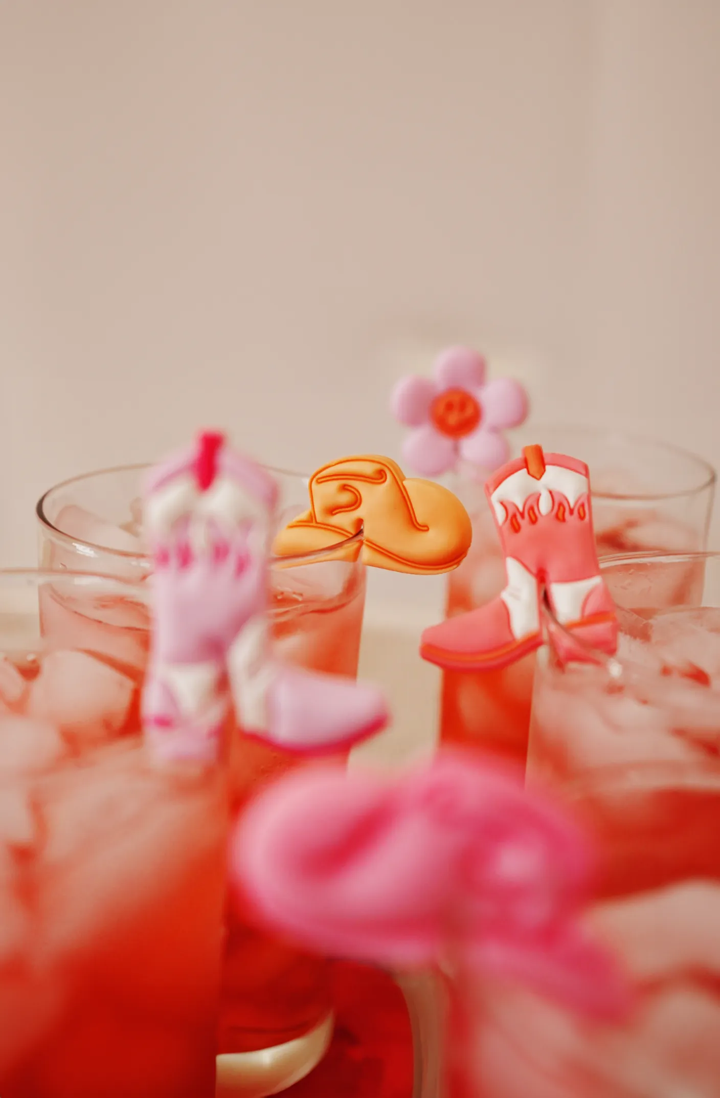 Western Drink Markers-6 Pack