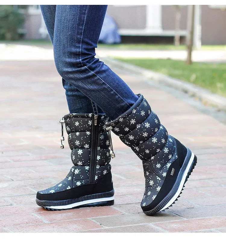 Winter Plus Warm Fur Non-slip Snow Boots