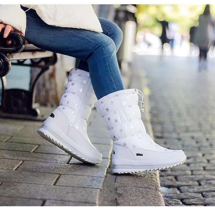 Winter Plus Warm Fur Non-slip Snow Boots