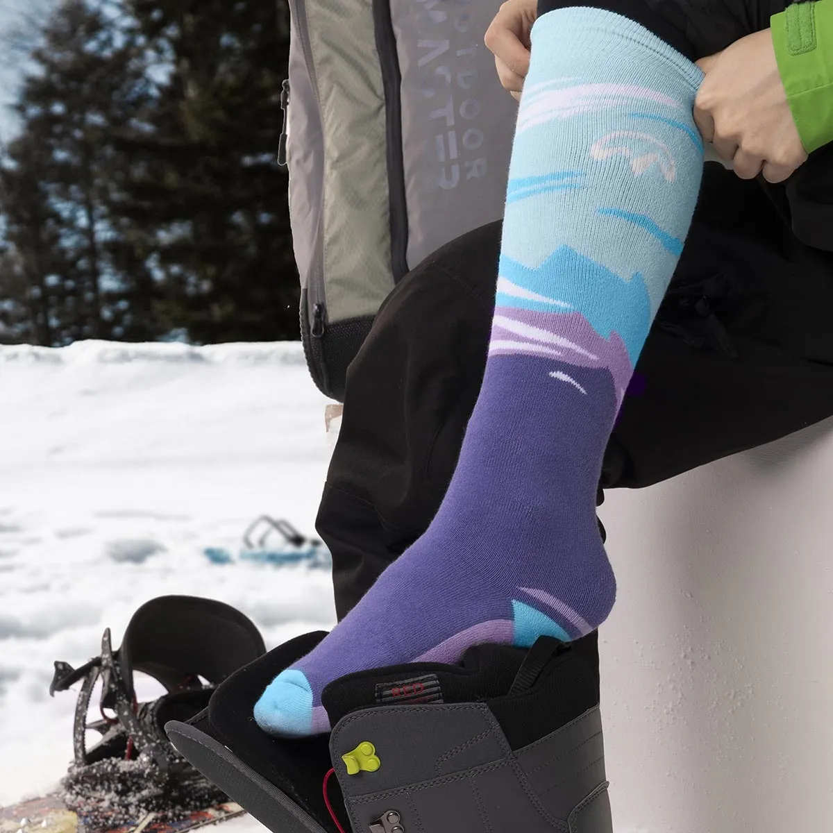 Women Cotton Ski Socks