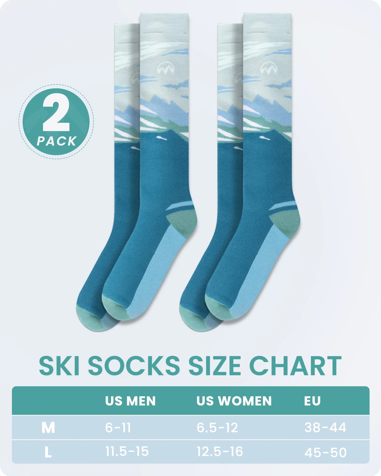 Women Cotton Ski Socks