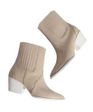 Womens Shoes Style No. Dawn - Paneled Western Boots
