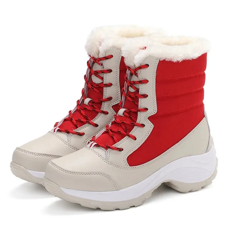 Women's Winter Ankle Boots: Warm, Waterproof, Non-slip, Stylish Casual Wear