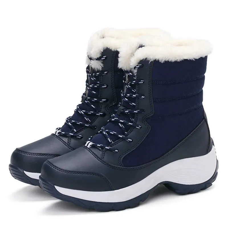 Women's Winter Ankle Boots: Warm, Waterproof, Non-slip, Stylish Casual Wear